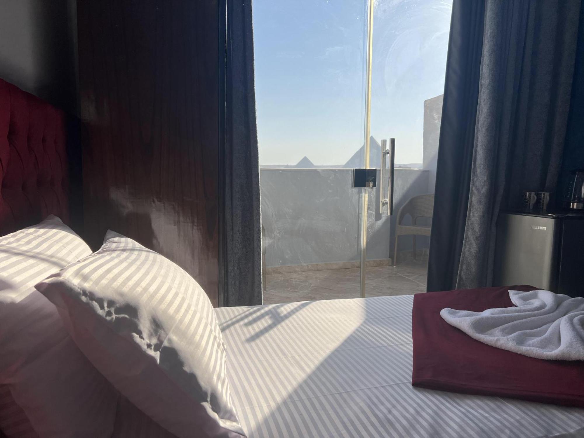 ホテル Orion Pyramids View Kafret el-Gabal エクステリア 写真